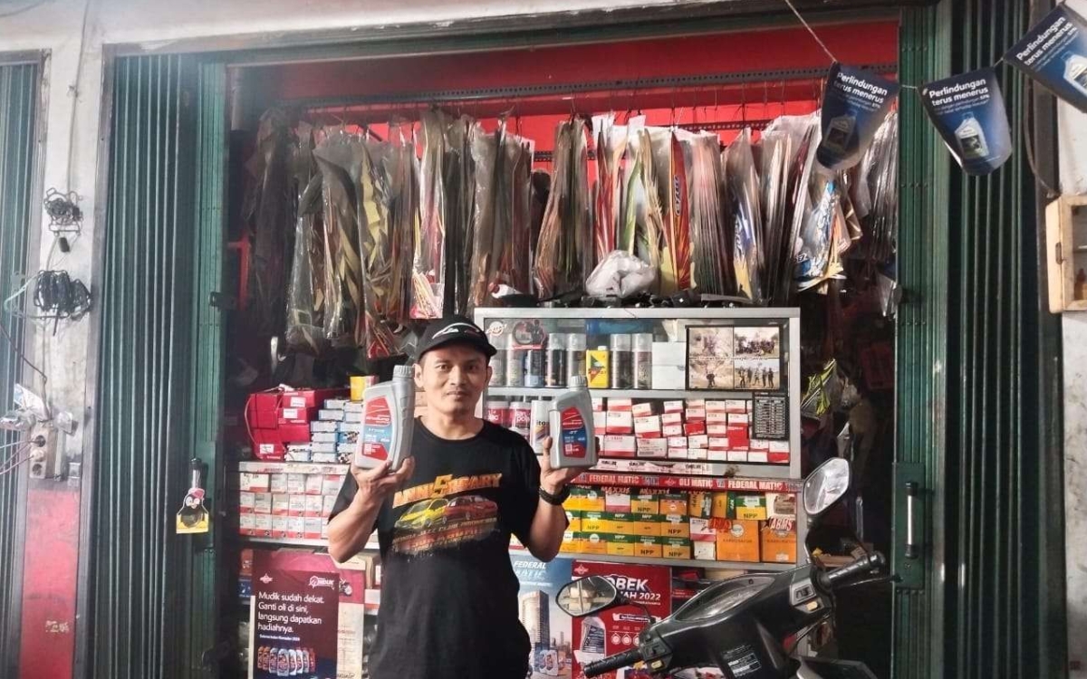 Ilustrasi bisnis sparepart motor Doc RRI