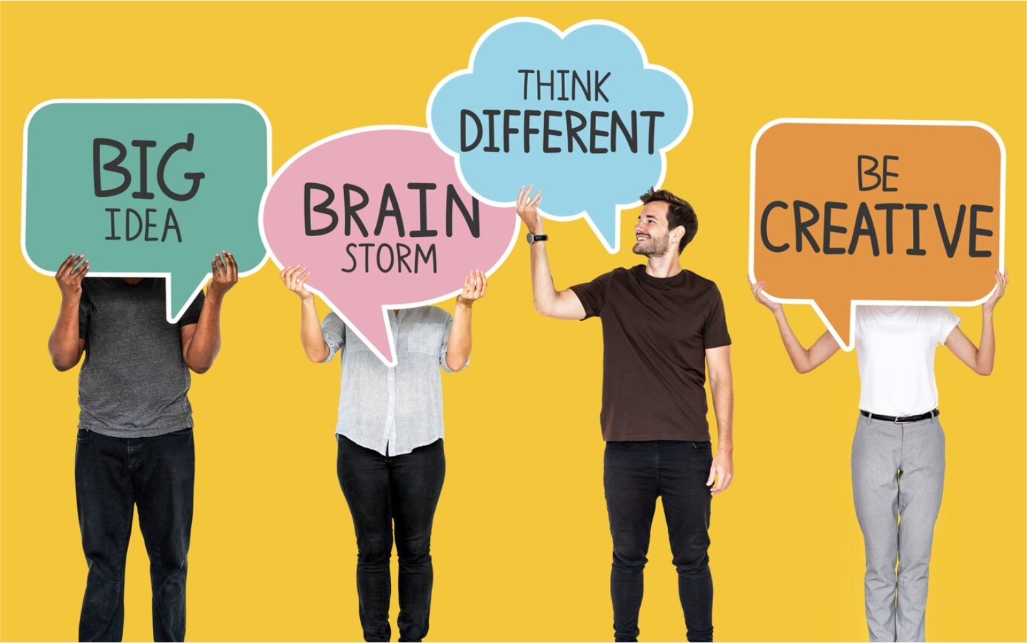 Berpikir berbeda dalam berbisnis Freepik Rawpixel com