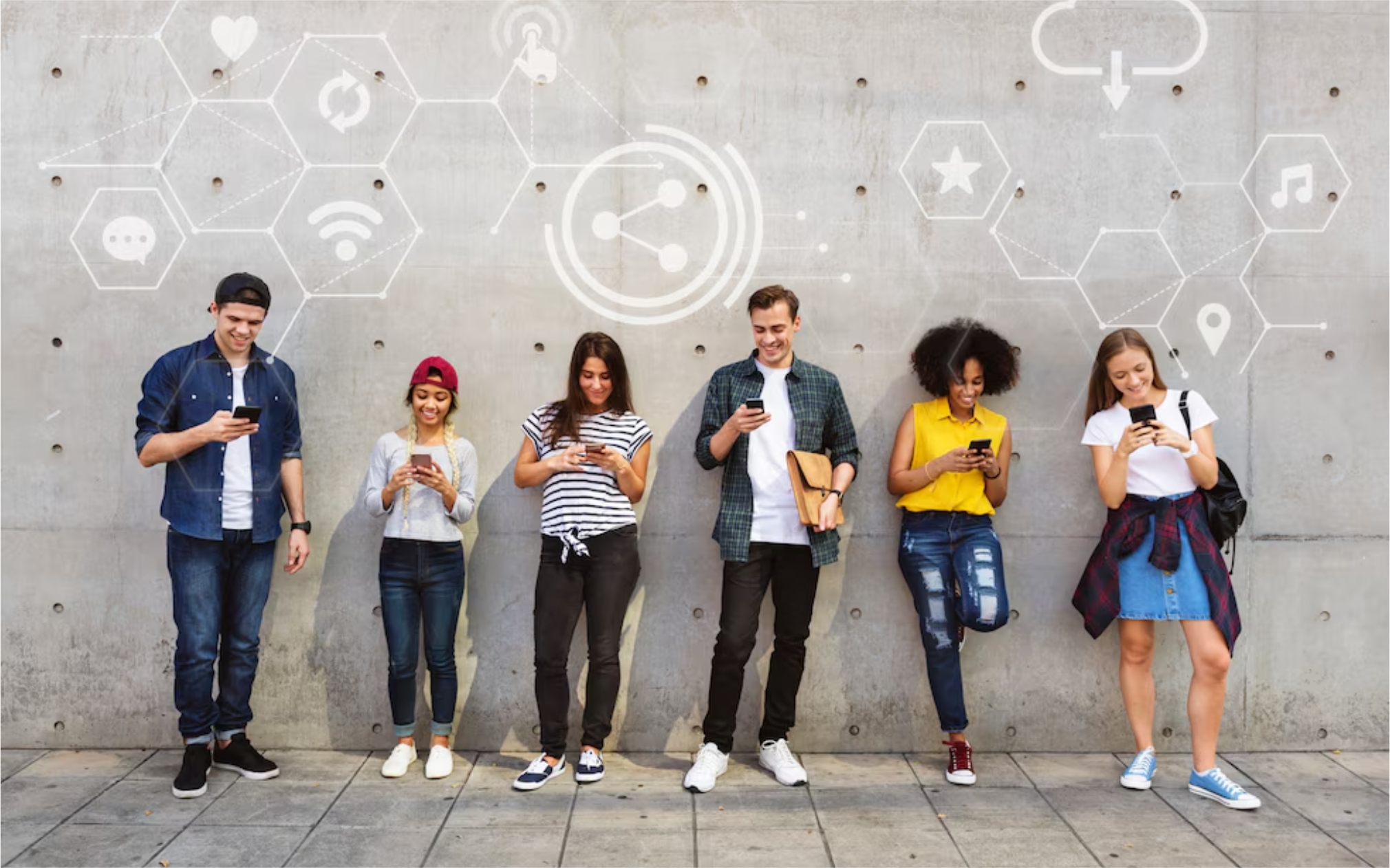 Ilustrasi pengaruh lingkungan sosial untuk marketing Freepik Rawpixel com