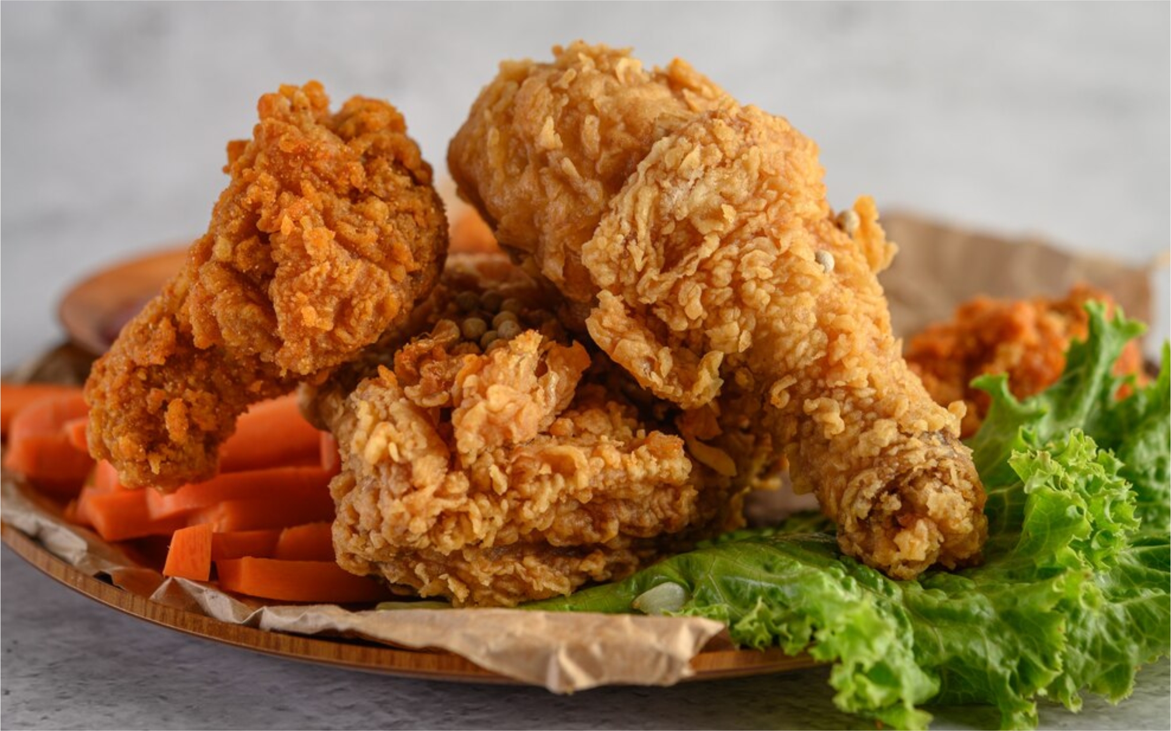 Ilustrasi bisnis ayam goreng online Freepik Jcomp