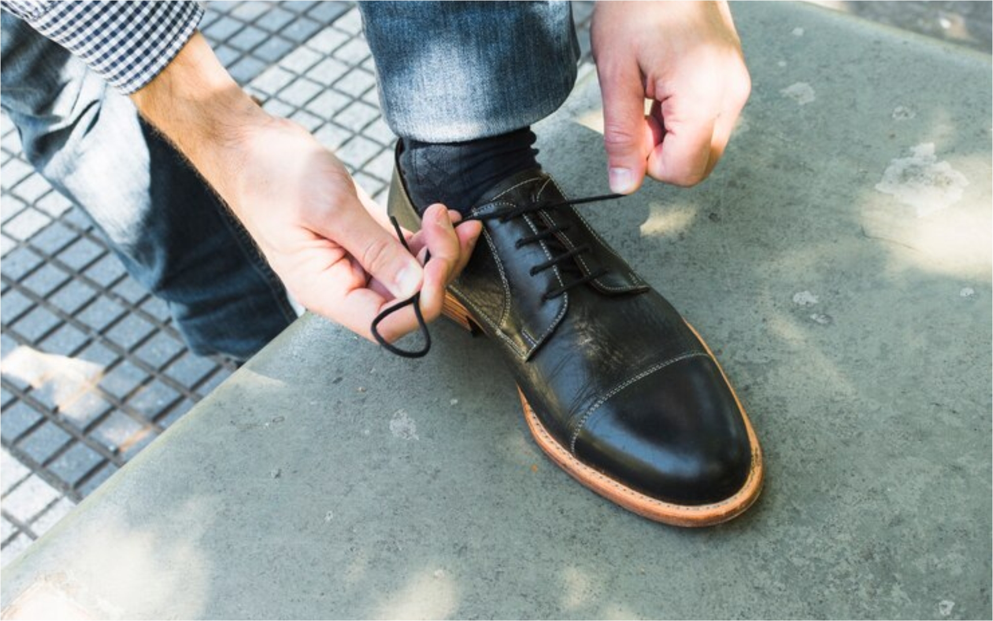 Ilustrasi cara memilih sepatu untuk pria Freepik