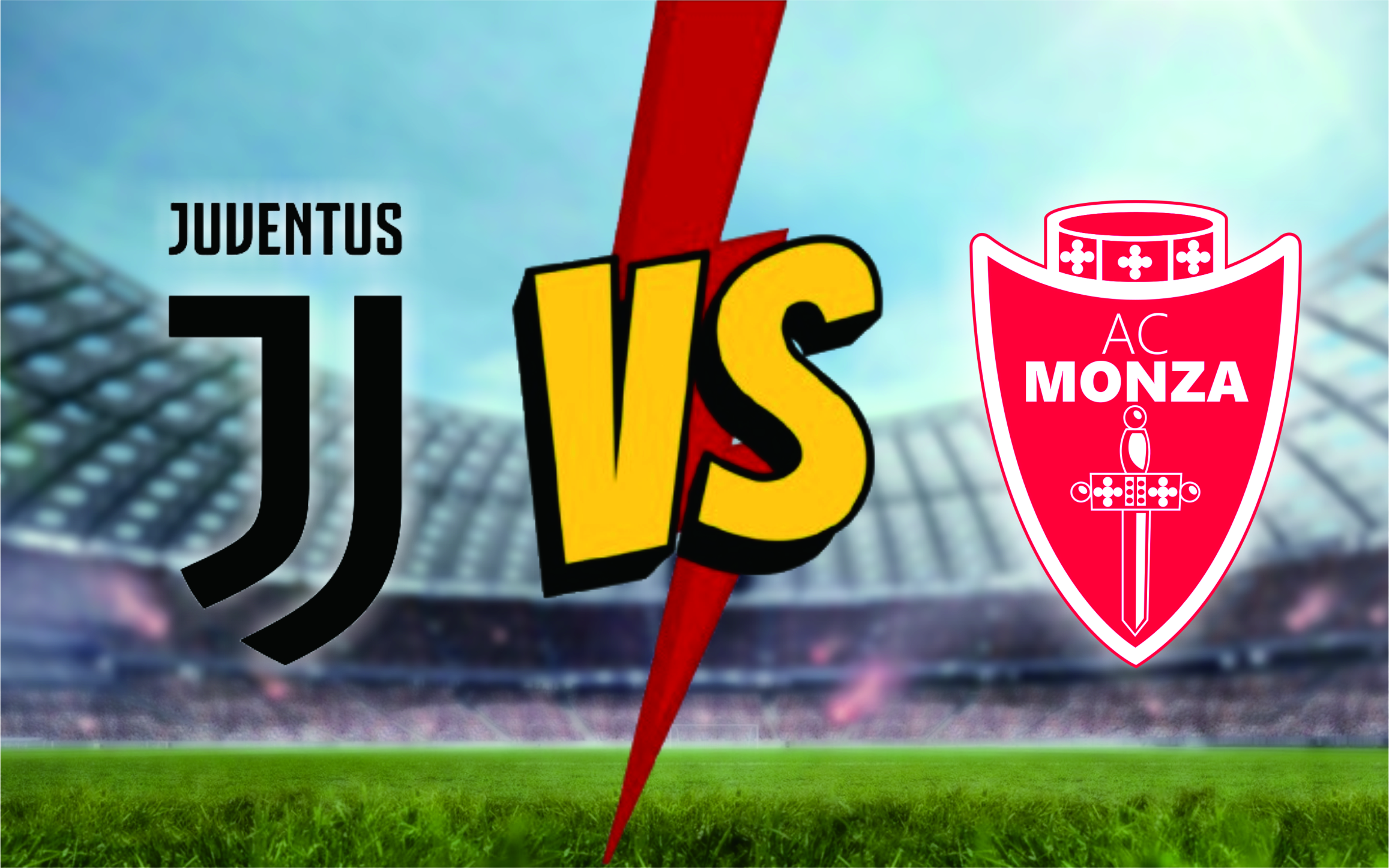 Juventus vs Monza Freepik viarprodesign