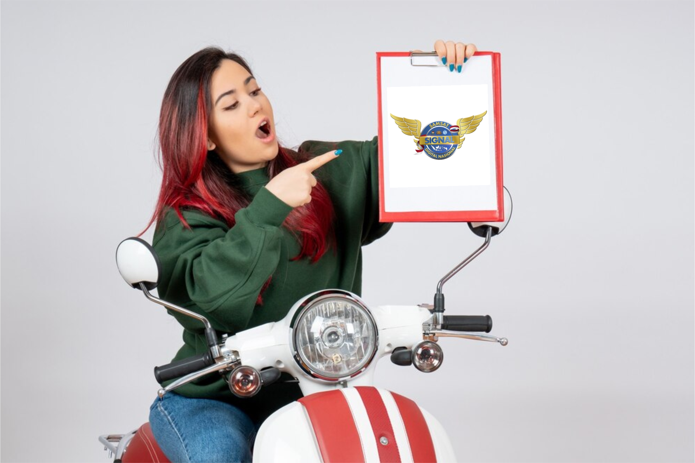 Ilustrasi cara membayar pajak kendaraan lewat aplikasi signal Freepik mdjaff