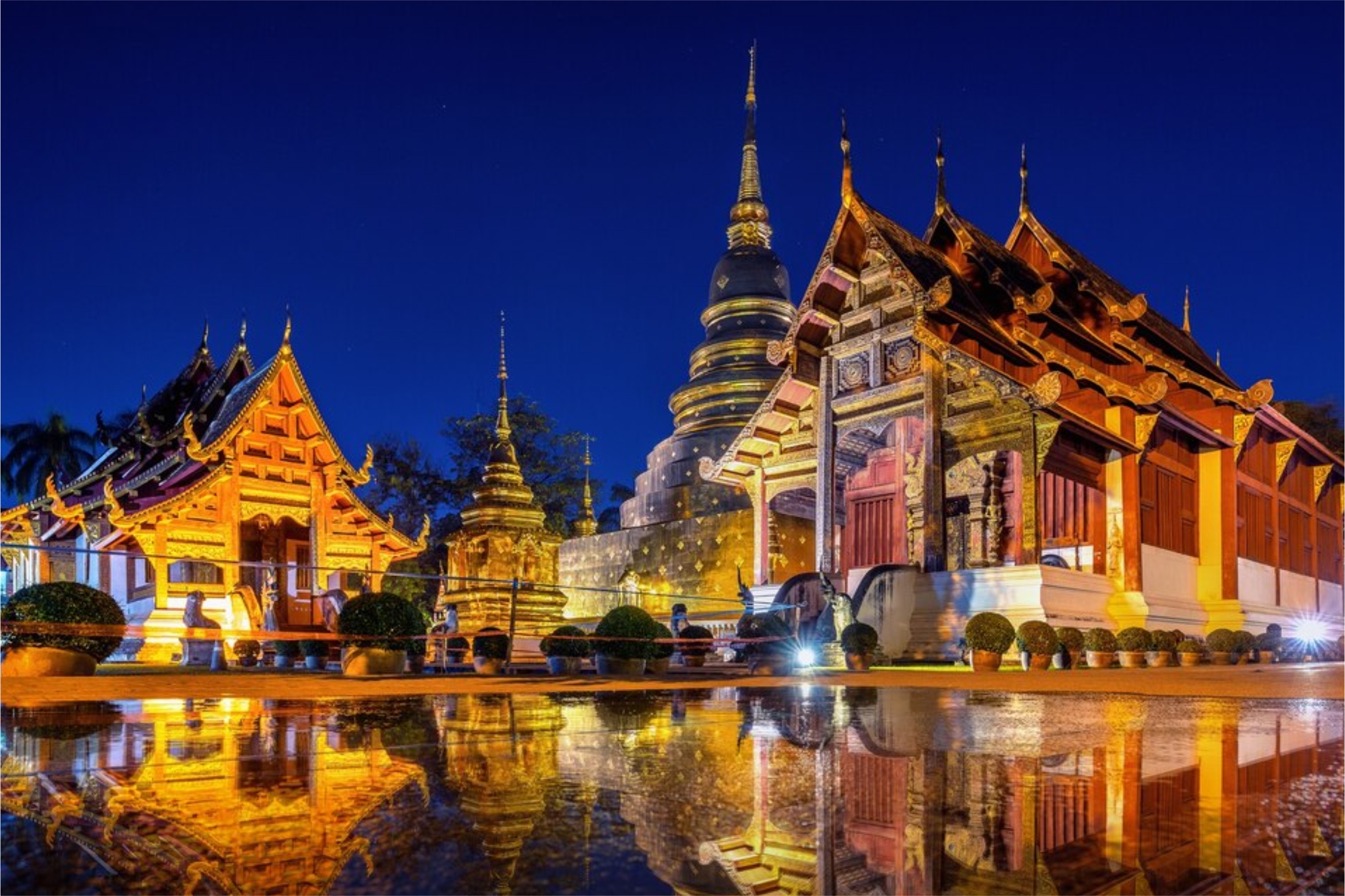 Ilustrasi tempat wisata di Thailand yang wajib dikunjungi Freepik tawatchai07