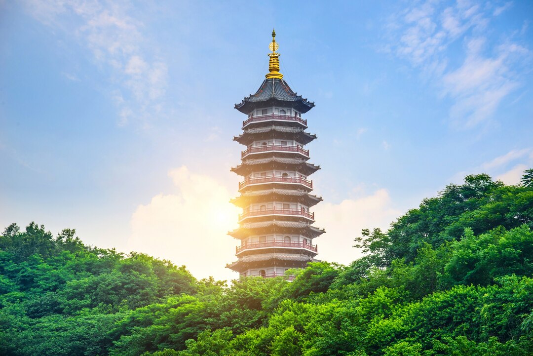 Ilustrasi Pagoda di Myanmar Freepok onlyyouqj